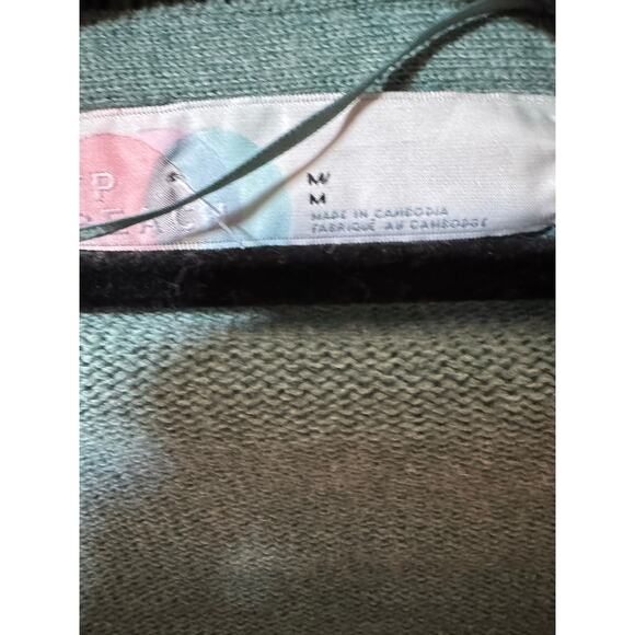 Free People Solar Cardigan & Pants Set - Pine Heater. Top medium bottom small - Picture 4 of 7